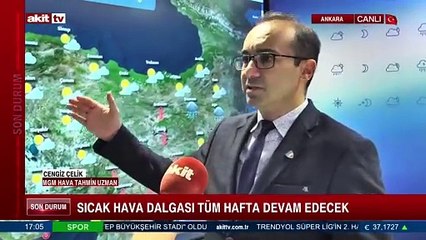 Sıcak hava dalgası tüm hafta devam edecek