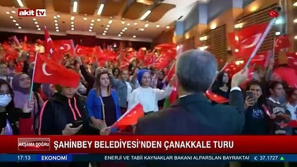 Şahinbey Belediyesi'nden Çanakkale turu