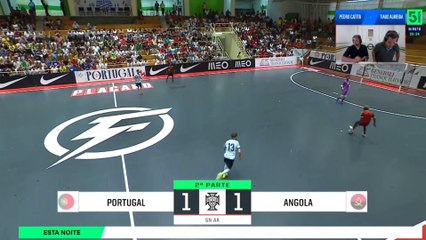 Portugal 5-1 Angola - Amistoso Internacional de Futsal 17 de agosto 2024