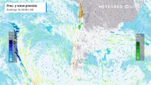 Se esperan precipitaciones en varias regiones de Chile, debido a una baja segregada