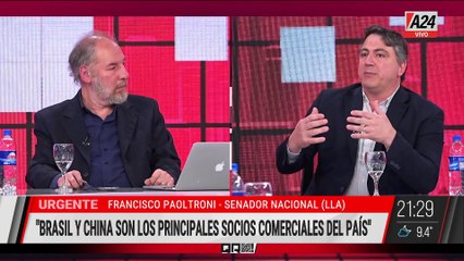 ️  FRANCISCO PAOLTRONO, senador de LLA: "No hay alternativa que vetar la reforma jubilatoria"