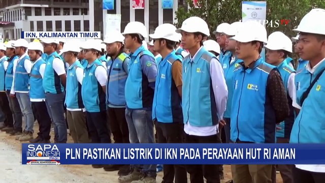 Pastikan Kelancaran Pasokan Listrik saat HUT ke-79 RI di IKN, PLN Gelar Apel Siaga Kelistrikan