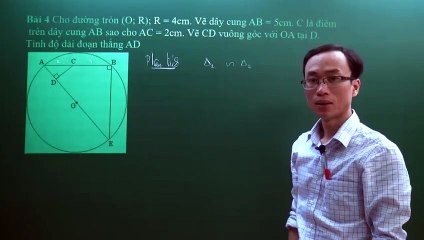 4. Bài 01. Định nghĩa đường tròn. (Luyện thi vào 10 Chuyên Toán CT1 ) - HOCMAI 2024-05-15 03_23