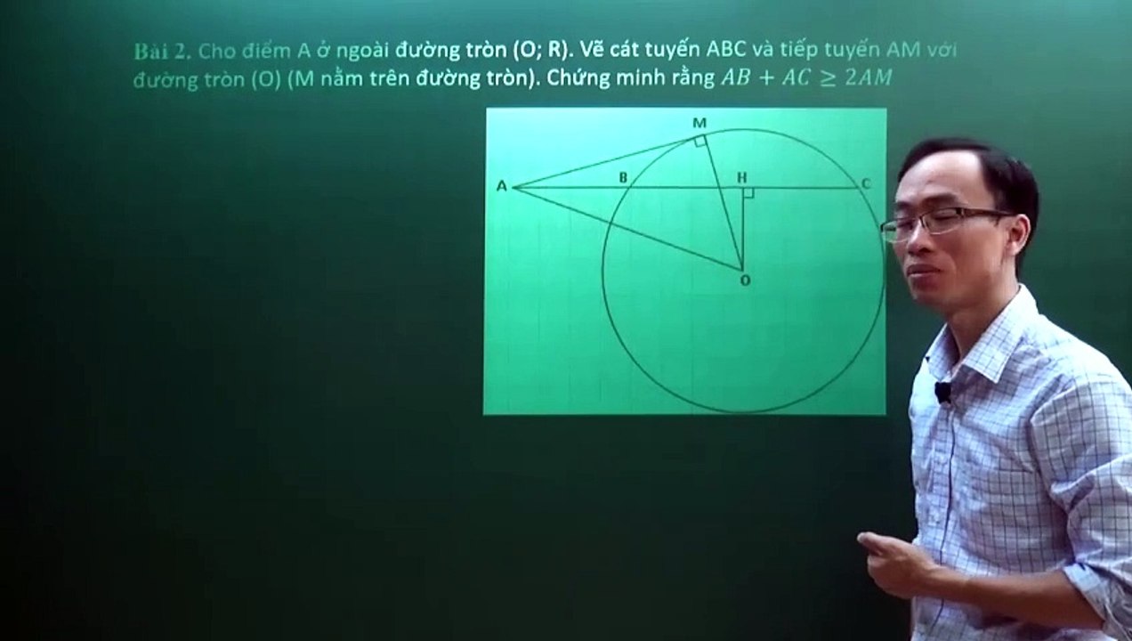 11. Bài 03. Vị trí tương đối của đường thẳng và đường tròn. (Luyện thi vào 10 Chuyên Toán CT1 ) - HOCMAI 2024-05-17 23_26