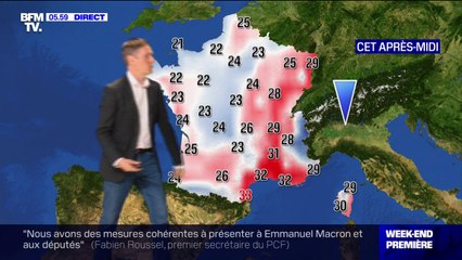 Le ciel sera pluvieux au nord et plus ensoleillé au sud ce samedi