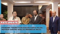 Prabowo Sambut Surya Paloh yang Bergabung dalam Koalisi Pemerintahan