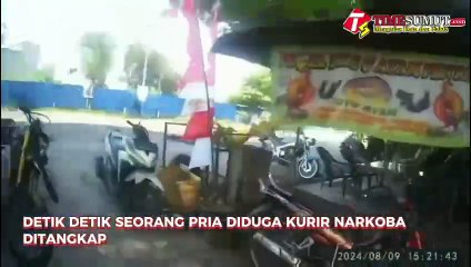 Detik-detik Dramatis: Kurir Narkoba Dilumpuhkan Polisi