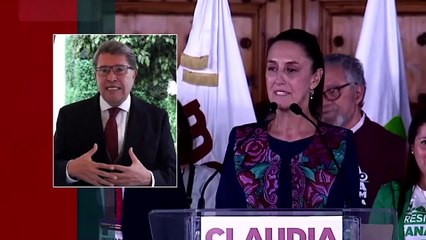 "Claudia Sheinbaum generó una esperanza positiva": Ricardo Monreal | Antilogía
