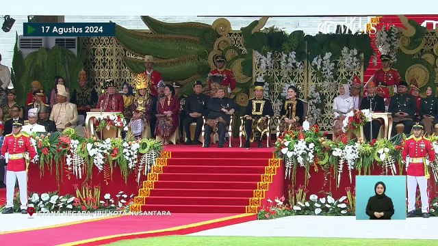 [Full] Jokowi Sampai Tepuk Tangan Saksikan Aksi Flypass TNI AU HUT ke-79 RI di IKN