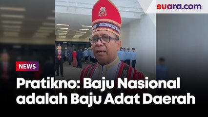 Pamerkan Baju Baru yang Dipakai, Mensesneg Pratikno: Baju Nasional adalah Baju Adat Daerah