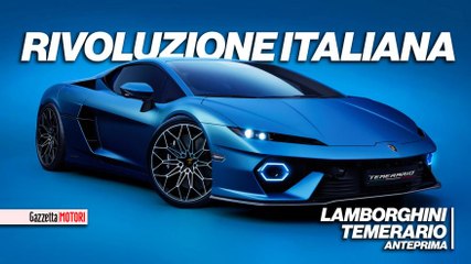Lamborghini Temerario: tante innovazioni intorno al V8 dei record