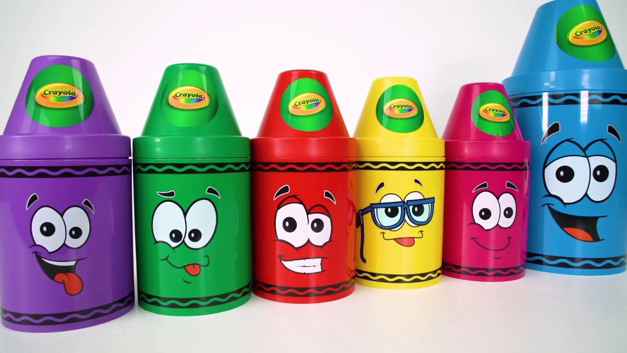 Best Toy Learning Video for Toddlers and Kids Learn Colors with Surprise Crayons!