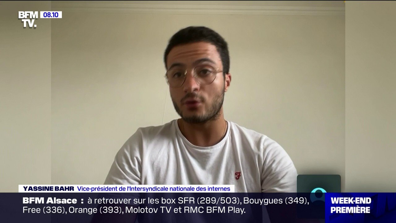 Postes d'internes supprimés: "Ça risque d'être problématique pour les patients", estime Yassine Bahr, vice-président de l'intersyndicale nationale des internes
