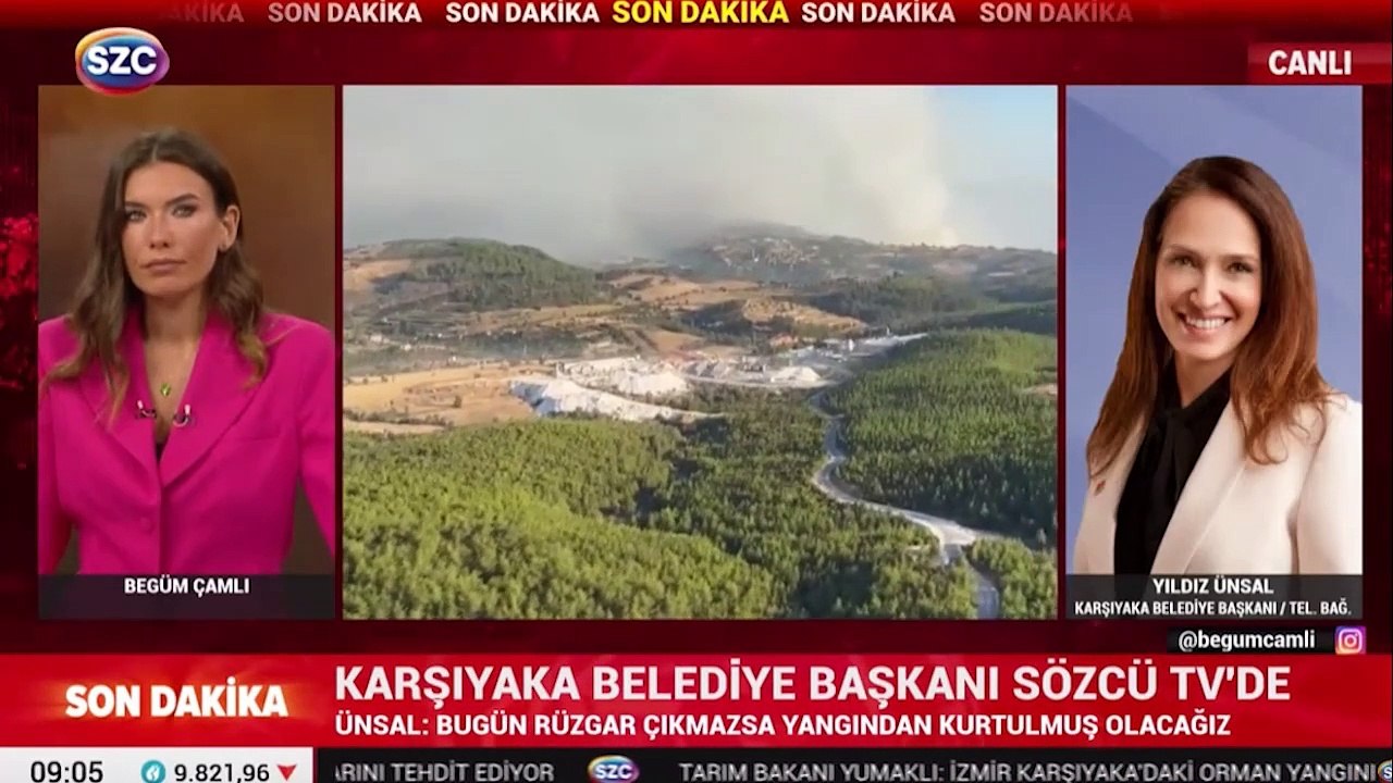 Karşıyaka Belediye Başkanı Yıldız Ünsal SÖZCÜ TV'de