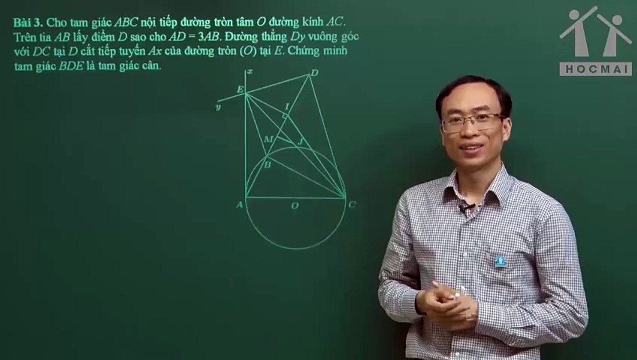 13. Bài 03. Vị trí tương đối của đường thẳng và đường tròn. (Luyện thi vào 10 Chuyên Toán CT1 ) - HOCMAI 2024-05-17 23_34