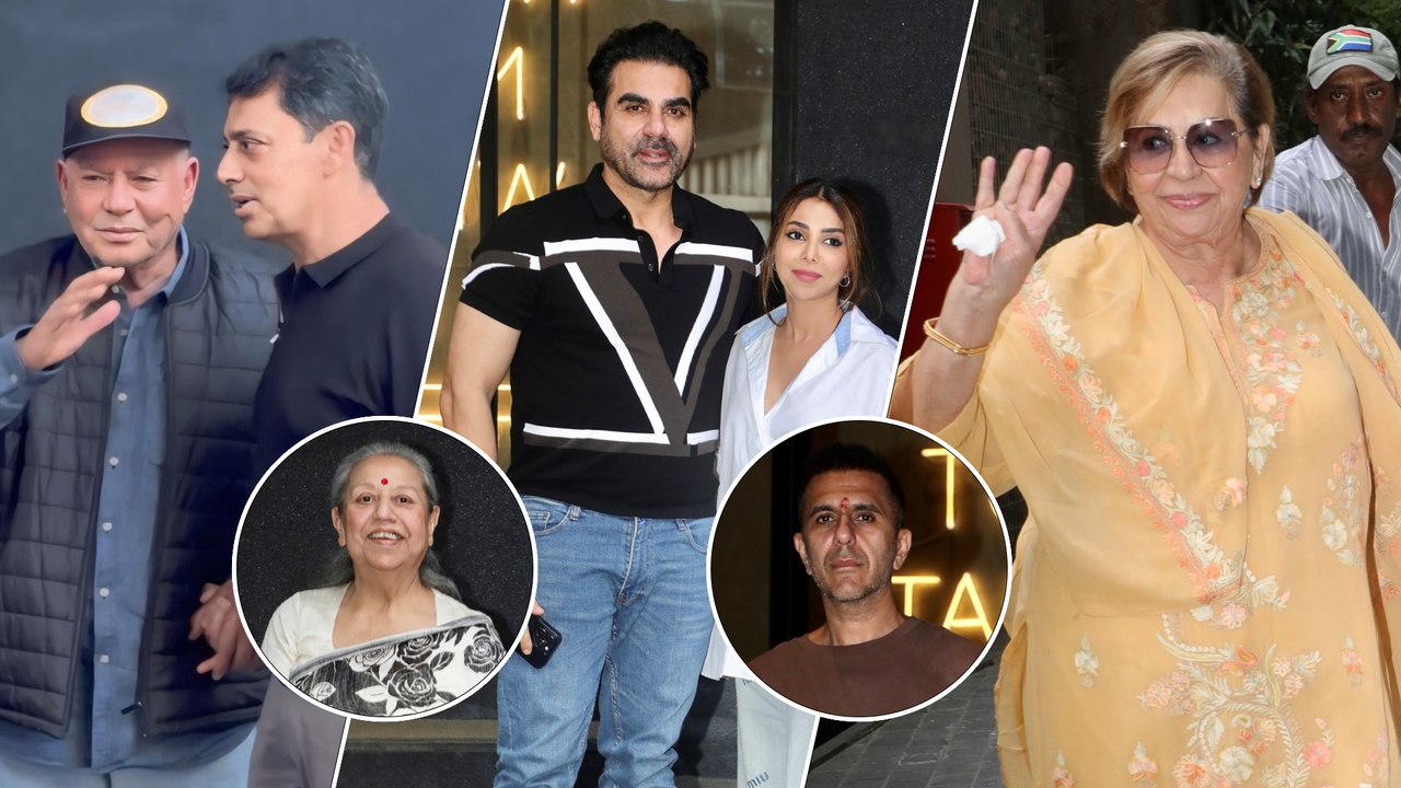 Salim Khan, Helen, Arbaaz Khan With Wife & Others Join 'Angry Young Men' Special Screening!