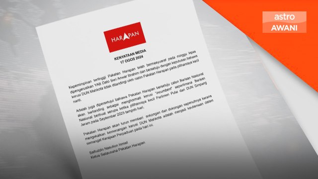 PH tidak letak calon, sokong sepenuhnya calon BN