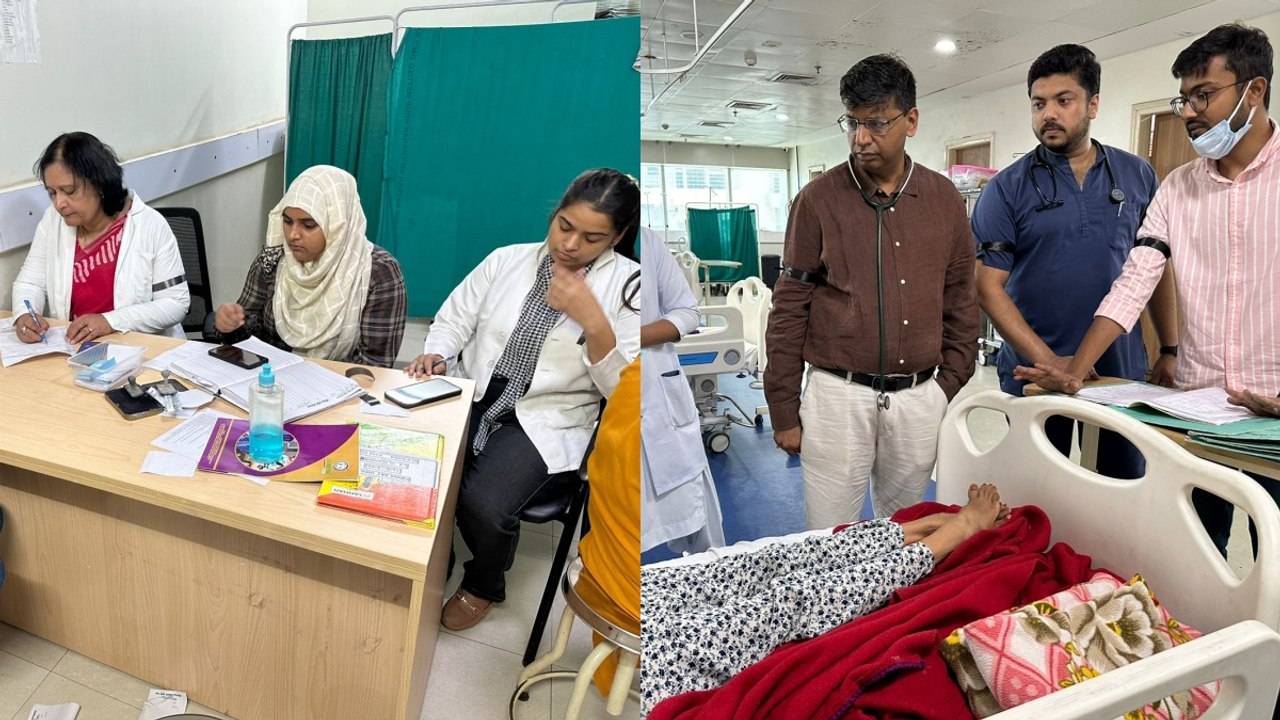 आईएमए के आह्वान पर नोएडा में डॉक्टरों की हड़ताल,ओपीडी बंद होने से मरीजों को हो रही भारी परेशानी