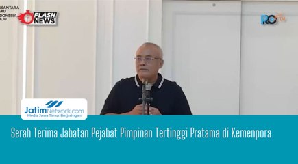 Serah Terima Jabatan Pejabat Pimpinan Tertinggi Pratama di Kemenpora