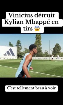 Mbappé et le Real à l'entrainement... incroyable