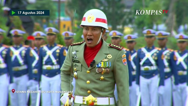 Potret Prabowo Duduk Berdampingan Presiden Jokowi Upacara HUT ke-79 RI Perdana di IKN