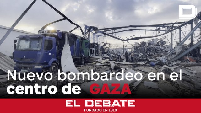 Un nuevo fuego israelí deja el barrio gazatí de Al-Zawayda reducido a escombros