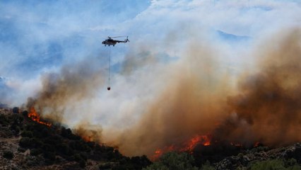 İzmir yangınından geriye kalanlar dron ile görüntülendi