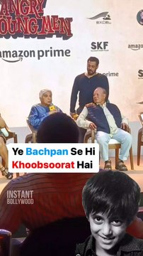 Javed Akhtar: Salman Khan bachpan sy hi khubsurat bacha hai.