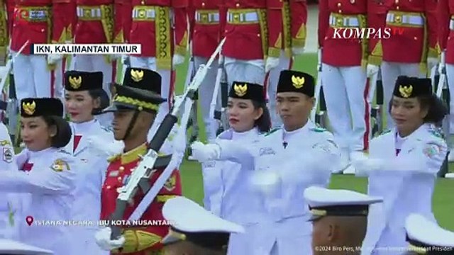 Ma'ruf Amin Kenakan Busana Melayu Pontianak, Gibran Pakai Baju Adat Papua di Istana Merdeka