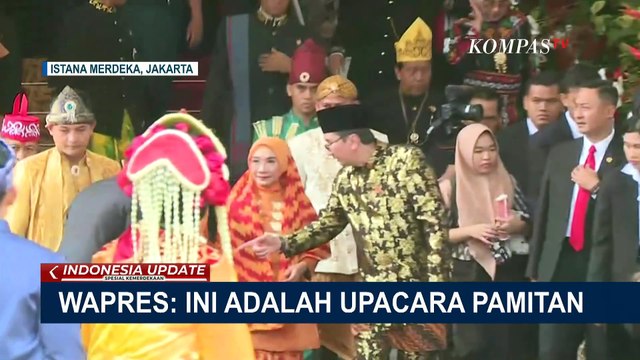 HUT ke-79 RI di Istana Merdeka, Ma'ruf Amin Sebut Upacara Pamitan sebagai Wapres dan Doakan Gibran