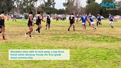 Waratahs take down Yenda to secure top three