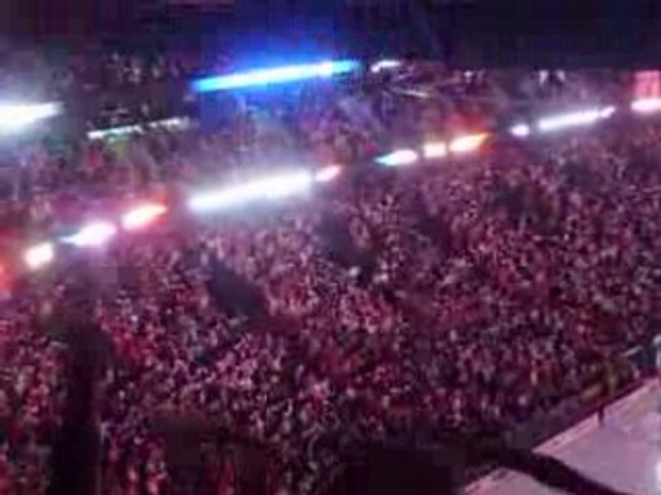 Avant entrée joueurs Boston-Montréal