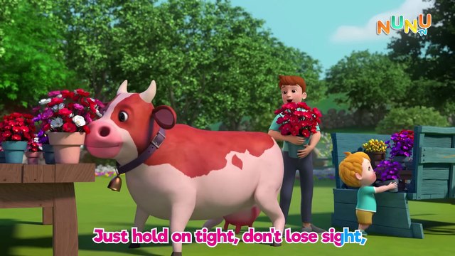 Moo Moo The Cow _ Nursery Rhymes & Kids Songs _ NuNu Tv