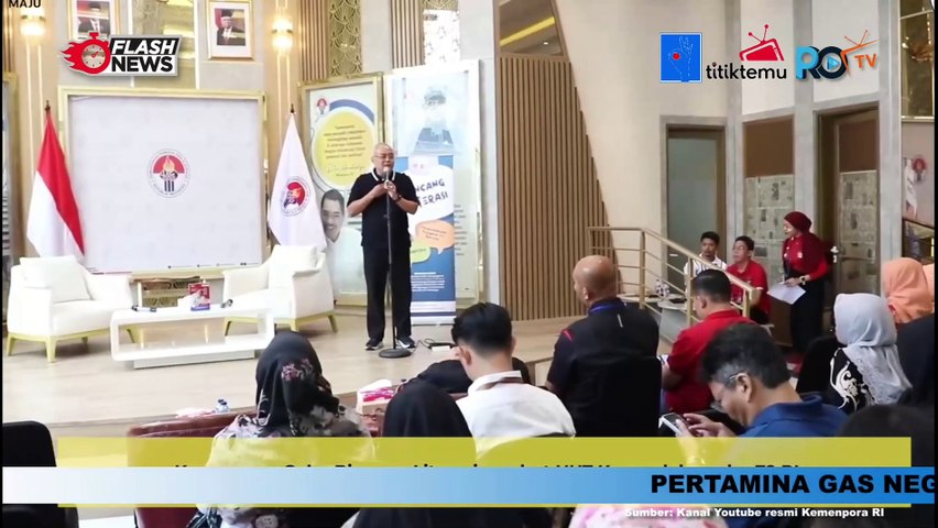 Kemenpora Ajak Generasi Muda Membangun Negeri Melalui Literasi dalam Rangka HUT RI ke-79