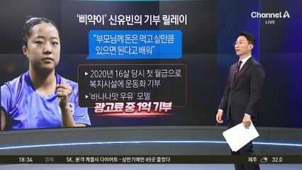 ‘삐약이’ 신유빈 금메달감 선행