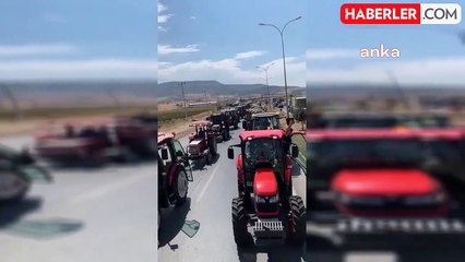 Kahramanmaraş'ta Çiftçiler Fiyatları Protesto Etmek İçin Eylem Başlattı