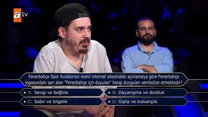 Milyoner'e damga vuran Fenerbahçe sorusu! Cevap şoke etti