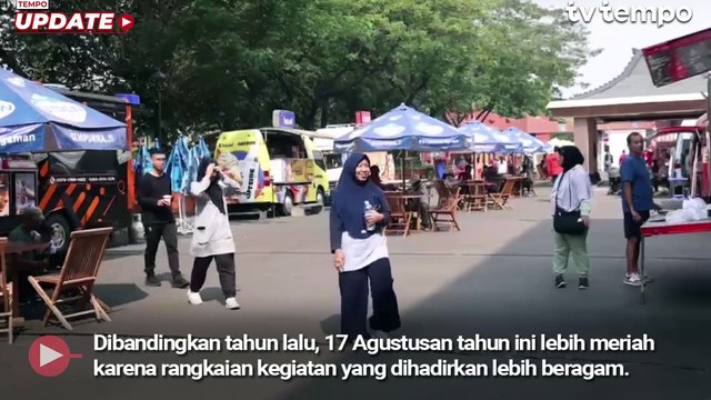 Kemeriahan Lomba Perayaan HUT Kemerdekaan RI ke-79 di TMII