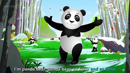 Finger Family Panda Song - Kids Songs and Learning Videos - ChuChu TV Classics(360P)