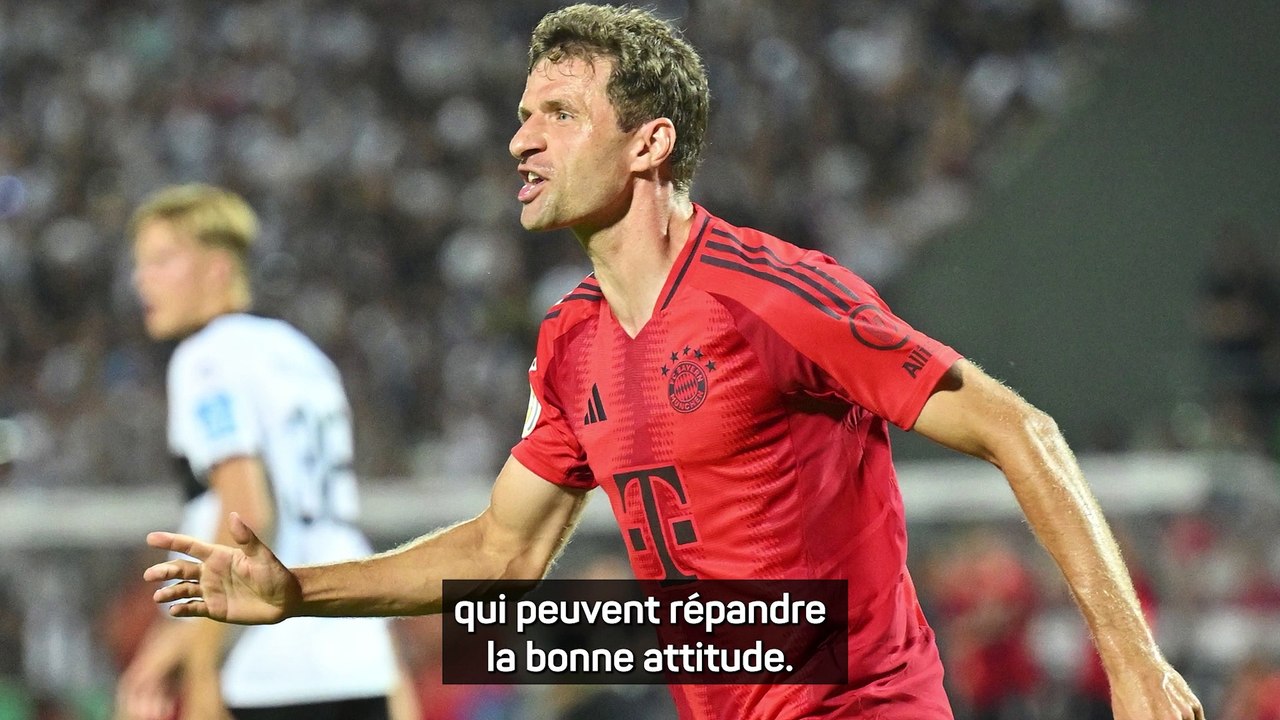 Kompany : "Müller joue chaque match comme une finale de Ligue des champions"