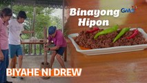 Biyahero Drew at Empoy Marquez, nagpagalingan sa pagbayo ng hipon! | Biyahe ni Drew