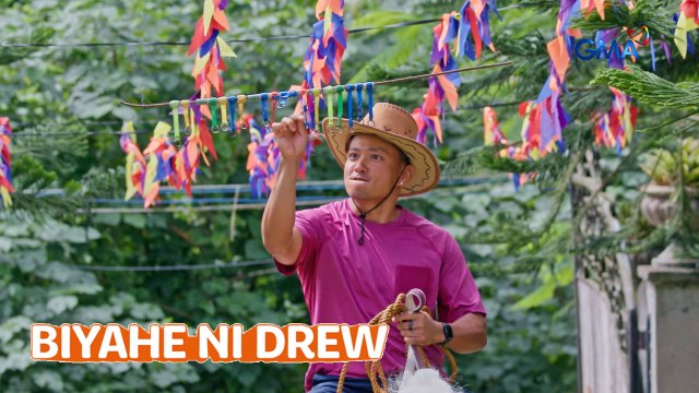 Juego de Anillo, sinubukan nina Drew Arellano at Empoy Marquez sa Quezon | Biyahe Ni Drew