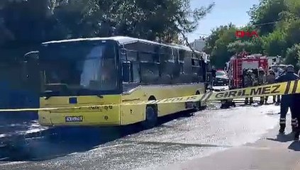 İstanbul’da sıradan bir gün! Ekrem uyuyor İETT yanıyor