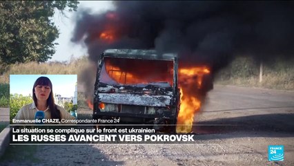Alors que l’Ukraine progresse dans la région de Koursk, les Russes avancent vers Pokrovsk