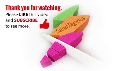 Very Satisfying and Relaxing Compilation 109 Kinetic Sand ASMR