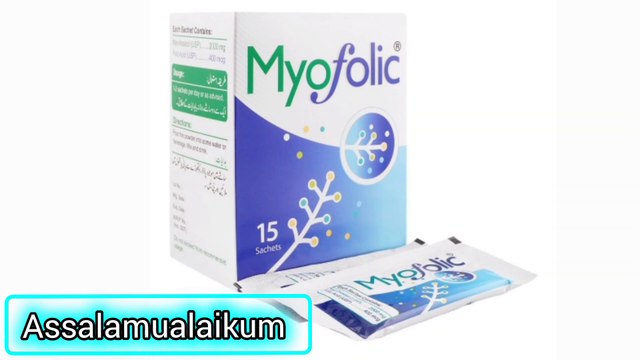 Myofolic sachets uses, benefits, Side effects and dosage in Urdu|Can myofolic sachets use in PCOS (@MedicineAndHealthAwareness).