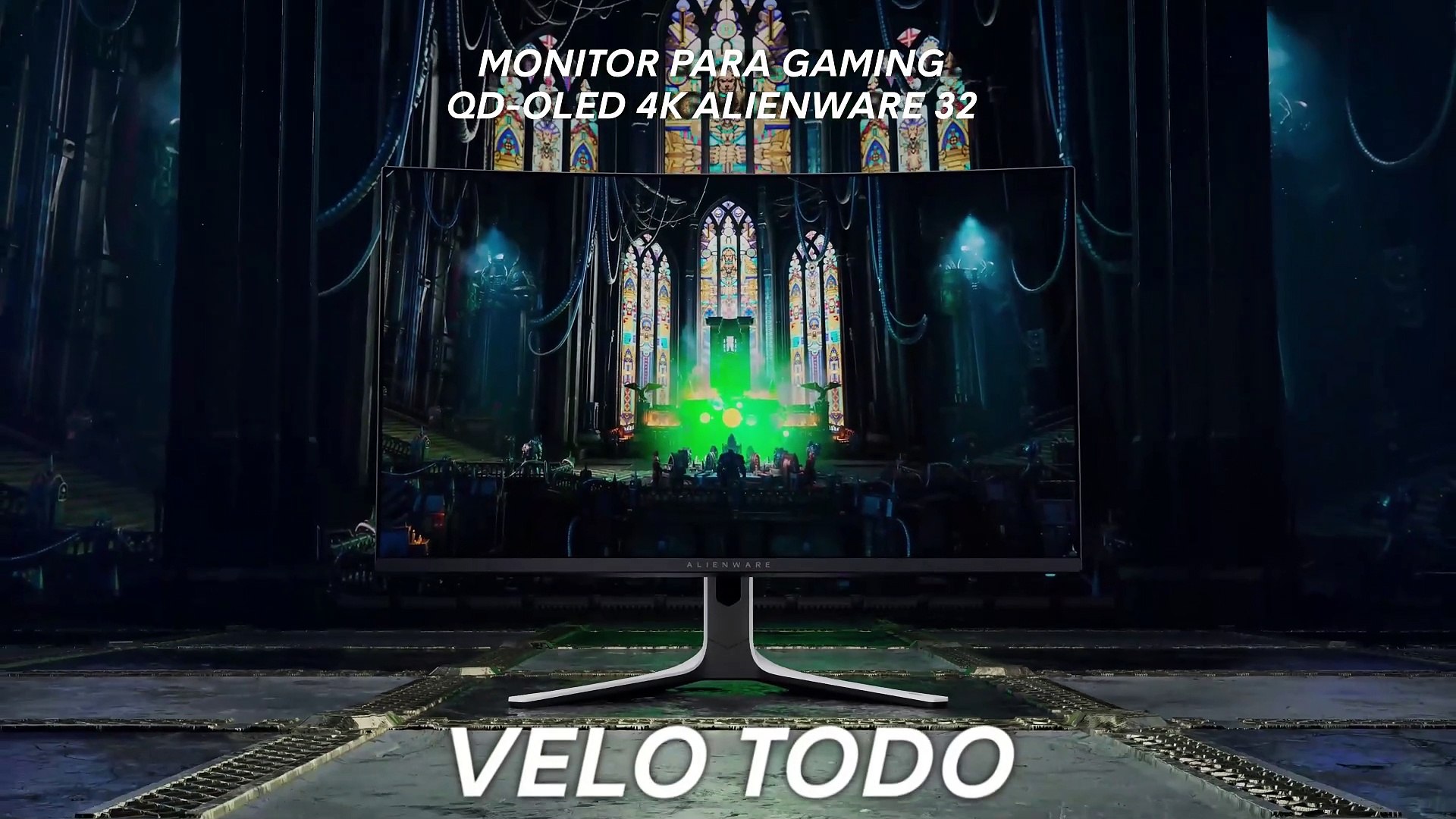 ⁣Nuevo Monitor Curvo Dell de 32