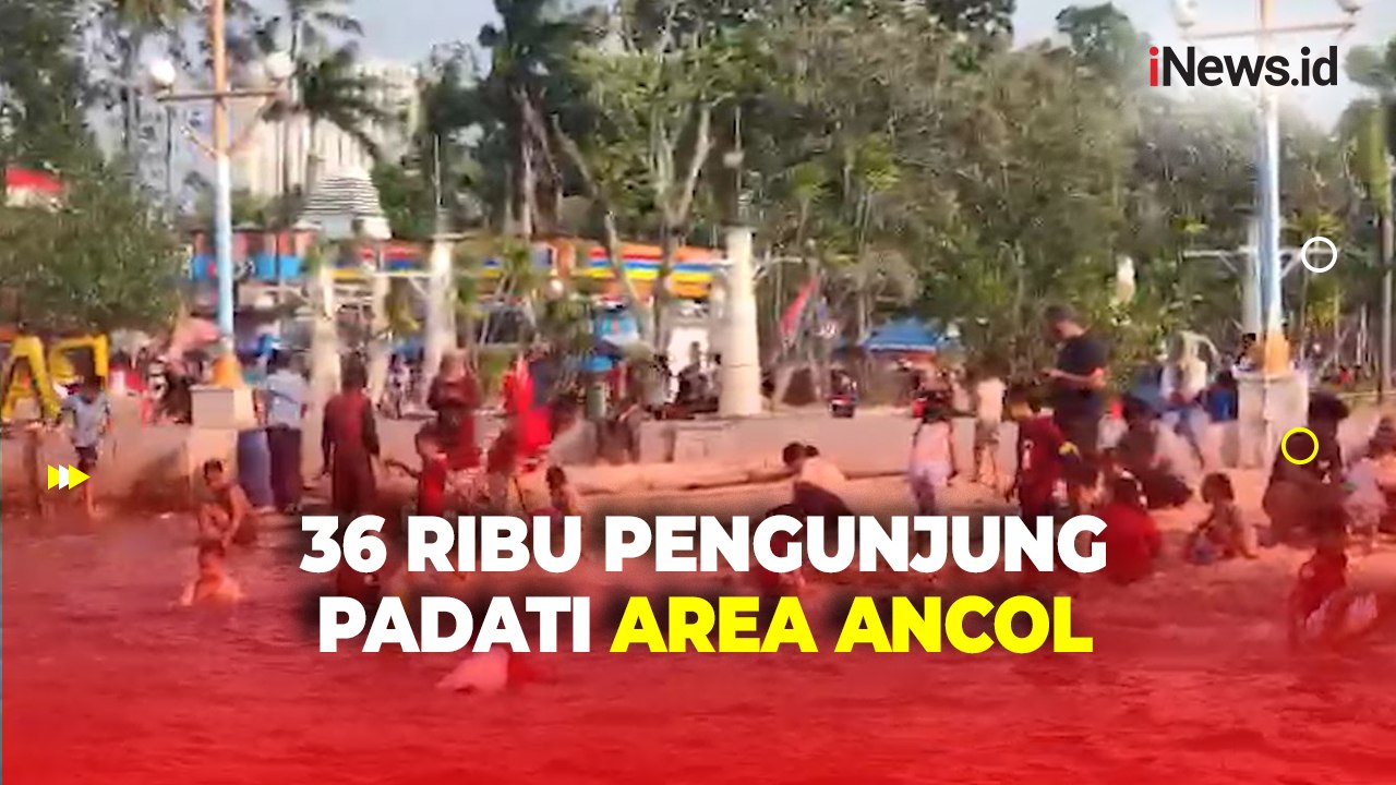36.000 Pengunjung Padati Ancol di Momen Hari Ke...