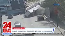 Ilang sasakyan, inararo ng bus; 10, sugatan | 24 Oras Weekend