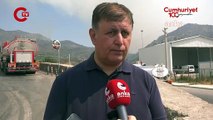 Karşıyaka'da orman yangını _ Cemil Tugay_ Yeterli müdahalede bulunulamadı